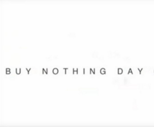 Día de No Comprar Nada (BND Buy Nothing Day)